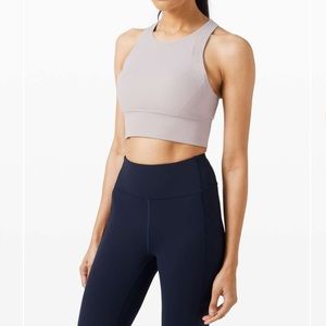 Lululemon Ebb to Train Bra in Iced Iris NWOT